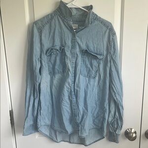 Caslon Soft Blue Casual Shirt